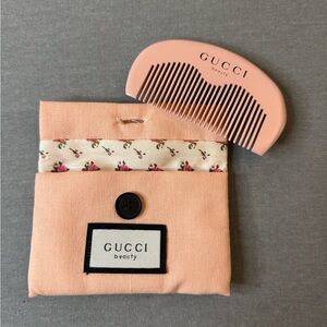 Gucci Pouch and Comb
